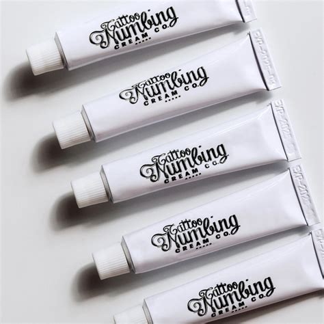 6 Tubes Of Tattoo Numbing Cream Etsy