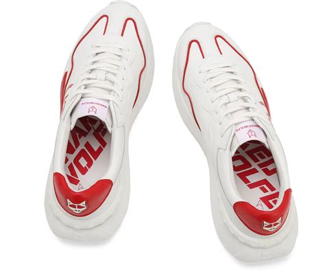 Giày Naked Wolfe Drought White Red Authentic Shoes