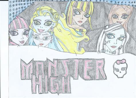 Monsterhighcolored By Violetemo16 On Deviantart