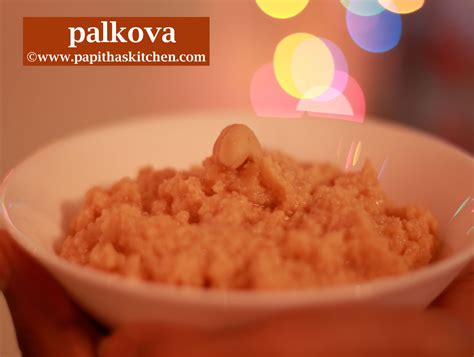 Easy Palkova Recipe | Milk Recipe - Papitha's Kitchen