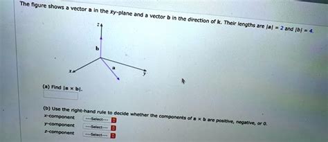 The Figure Shows Vectorthe Xy Plane And Vectorthe Dir… Solvedlib