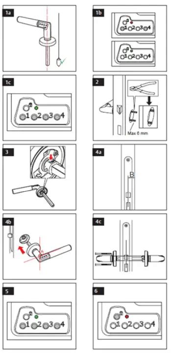 Assa Abloy Door Lock Code Handle Instructions