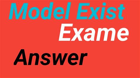 Ethiopian Ministry Of Education Model Exit Exam Ans Accounting