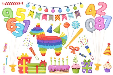 Party Birthday Celebration Vector Hd Images Cartoon Birthday