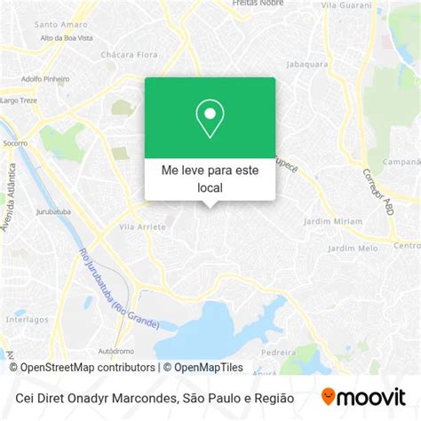 Como chegar até Cei Diret Onadyr Marcondes em Cidade Ademar de ônibus ...
