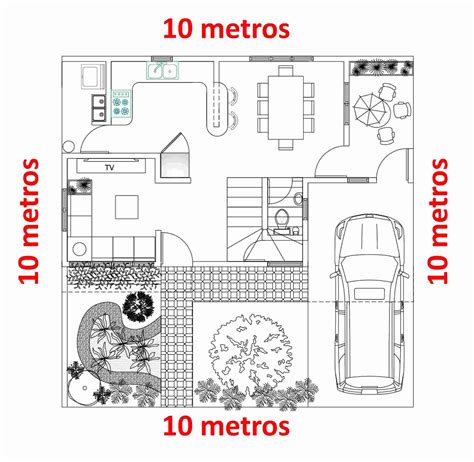 ≫ 【 Planos De Casa 10x10 】 De Dos Niveles 2025