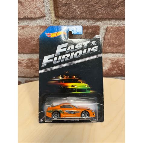 Hot Wheels Toyota Supra R Fast Furious