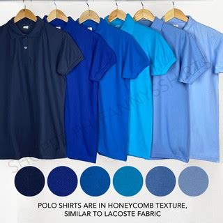 Unisex Plain Polo Shirt Softex Whistler Honeycomb Navy Blue Rblue