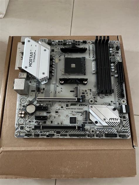 msi mortar titanium bm computers tech parts accessories