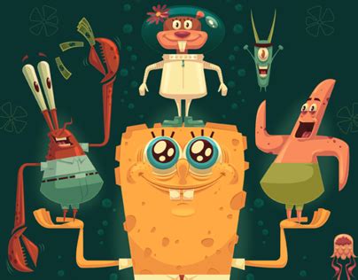 Nautical Nonsense: A Tribute to Spongebob Squarepants on Behance