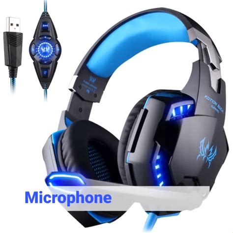 Kotion Each G Vibration Gaming Headset Gamer Usb Surround