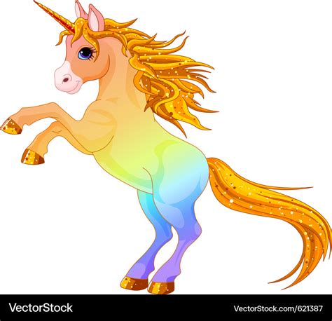 Rainbow Colored Unicorn