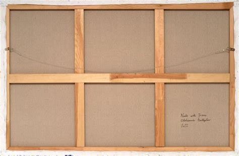 Nude With Irises Oil Painting By Oleksandr Balbyshev Artfinder