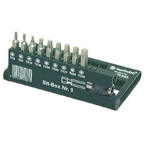 Набор бит Torx Metabo 10 предметов - Купить набор Torx Metabo 10 ...