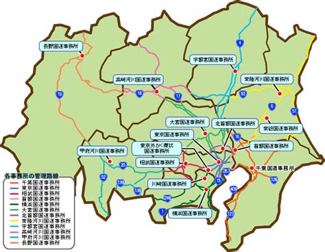 関東地方整備局管内の道路系事務所 千葉国道事務所 国土交通