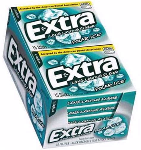 Extra Polar Ice Gum Slim Pk 15 Pc 10 Count (120 Units)-Dealsonet.com