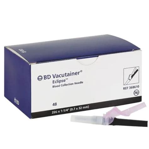 Bd Vacutainer Eclipse Blutentnahmekan Le G X Mm Schwarz