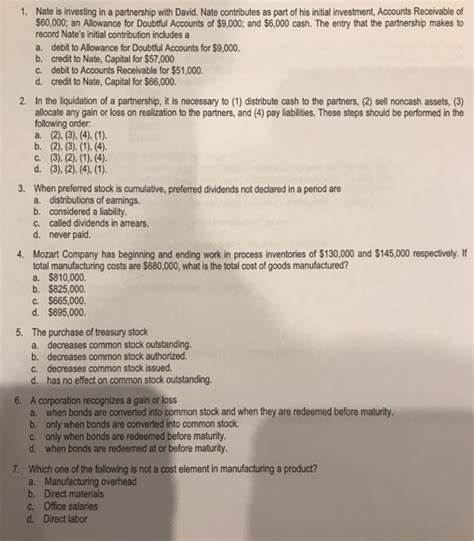 solved  nate  investing   partnership  david cheggcom