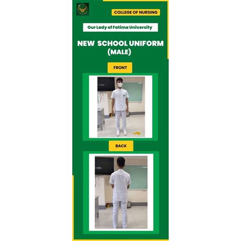 Uniform Olfu Tops And Pants For Male Our Lady Fatima University Lazada Ph