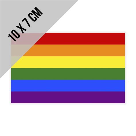 Stickers Vlag Lgbt Lgbtq Regenboog Lesbian Gay Bisexual En Transgender X Bol