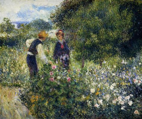 picking flowers   pierre auguste renoir artchive