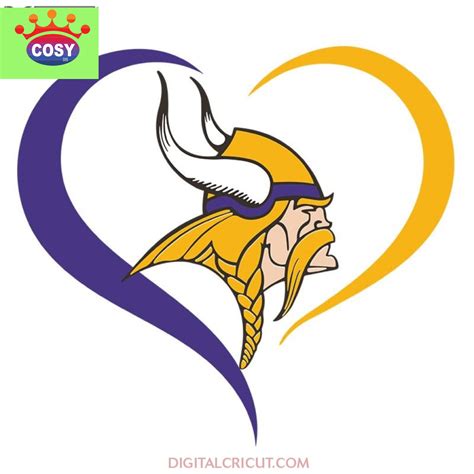 Minnesota Vikings Svg Vikings Logo Svg, NFL Svg, Cricut File