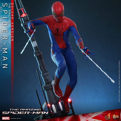 Spider Man Deluxe Version The Amazing Spider Man Movie Masterpiece Hot Toys Frikanime
