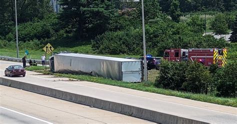 Batteries Leak Toxic Fumes After Tractor Trailer Overturns On Rt 378