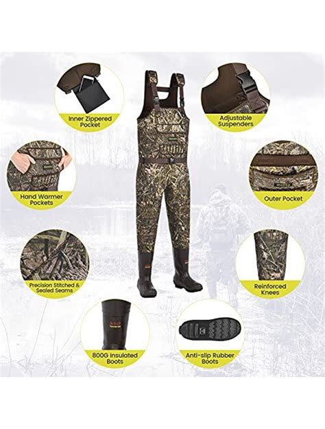 Buy Gonex Neoprene Chest Waders With G G Insulated Boots