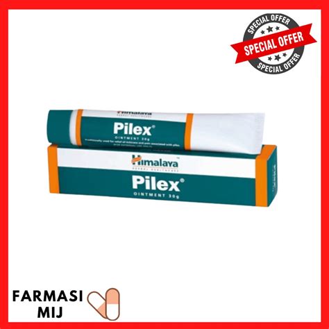 HIMALAYA Pilex Forte Ointment 30g (Piles, Hemorrhoids, Rectal bleeding ...