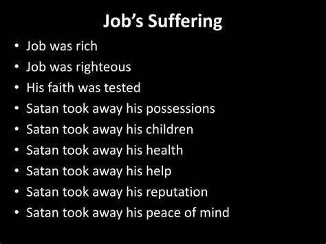 PPT - The Suffering of Job PowerPoint Presentation, free download - ID ...