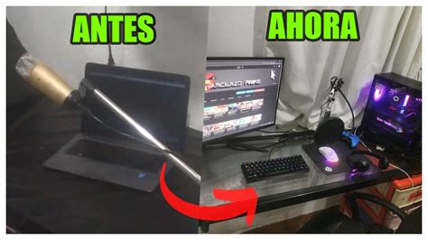 La evolución de mi SETUP 2023 Setup Gamer YouTube