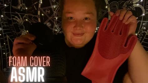 Asmr Foam Cover Mic Scratching Youtube