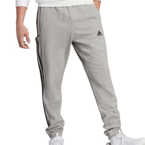Calça Da Adidas Moletom - Calça de Moletom adidas Essentials 3 Listras - Masculina | Centauro