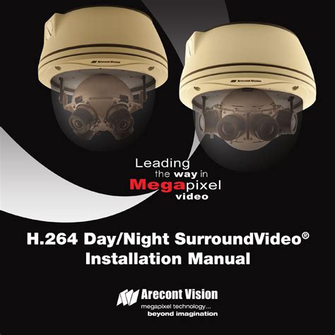 User Manual Arecont Vision Surroundvideo Av Dn English Pages