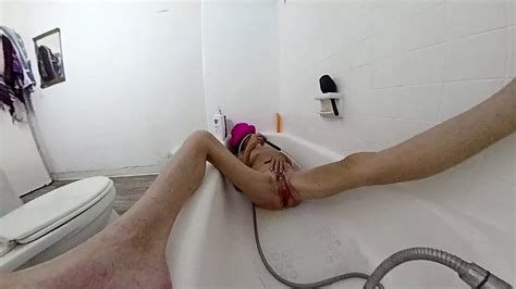 Lizzy Yum VR June 2025 Masturbation Dilating Bathing Edging Amateur Big Tits Sex Toy Solo Dilate