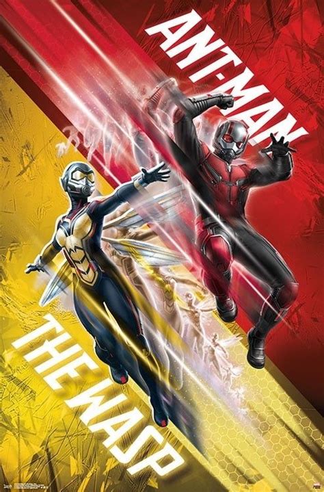 Ant Man And The Wasp Duo Poster Print Item Vartiarp15243 Posterazzi Marvel Posters