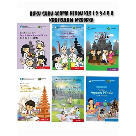 Jual BUKU PANDUAN GURU SD AGAMA HINDU KELAS 1 2 3 4 5 6 LENGKAP