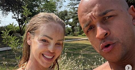 Katie Piper Looks Incredible In Butter Yellow Bikini On Recharging Holiday In France The Mirror