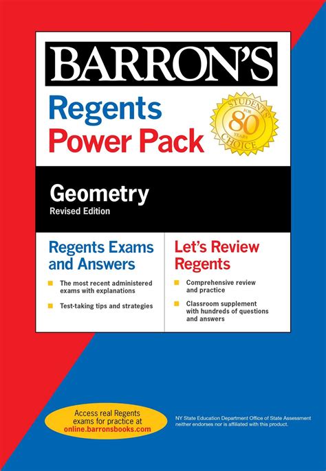 Regents Algebra I Power Pack Revised Edition 1