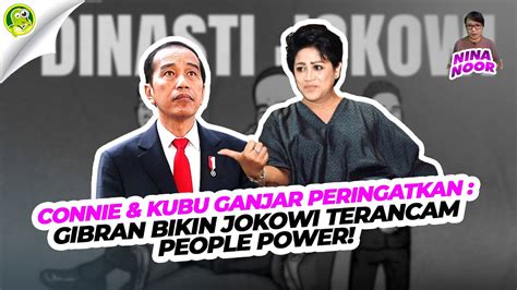 Ninanoor Connie Kubu Ganjar Peringatkan Gibran Bikin Jokowi