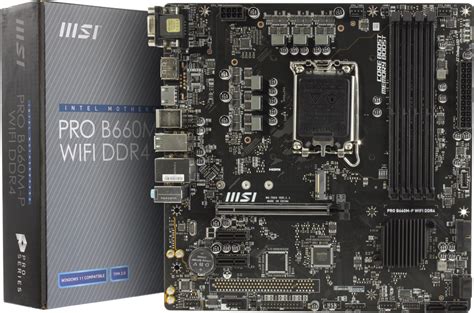 Материнская плата MSI PRO B660M-E DDR4
