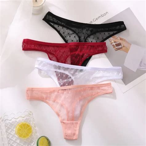 Sous V Tements Femmes String Jolie Culotte Taille Basse Strings Lingerie Sexy Eur Picclick It