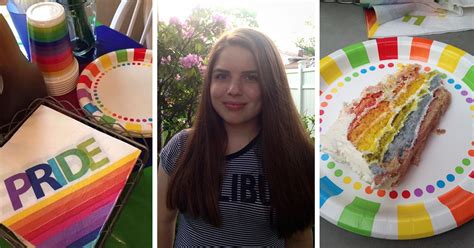 Estos padres le prepararon a su hija la mejor fiesta del orgullo gay después de que saliera del