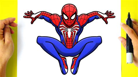 Como Desenhar O Homem Aranha 2 - Como DESENHAR o HOMEM-ARANHA - Como DIBUJAR a SPIDERMAN 🕷 Advanced Suit ...