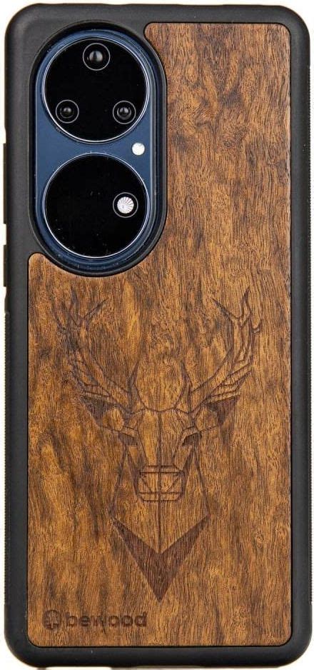 Bewood Drewniane Etui Na Huawei P50 Pro Jeleń Imbuia Case Etui na