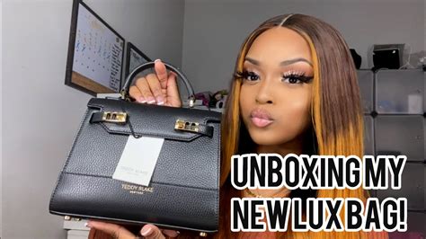 Unboxing My New Luxury Purse Ft Teddy Blake Handbags Ari J Youtube