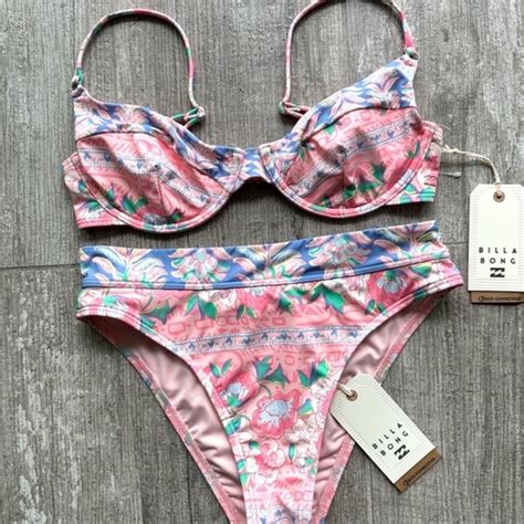 Billabong Swim Billabong Secret Paradise Morgan Underwire Maui Rider Bikini Set Poshmark