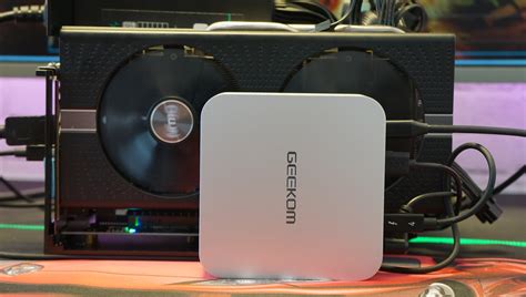 Реальной мощный мини-компьютер Geekom A8. Нужна ли ему внешняя ...