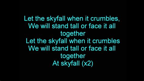 Skyfall Lyrics